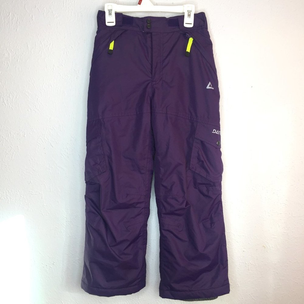 Dare 2B girl's size 7/8 purple ski/snow pants